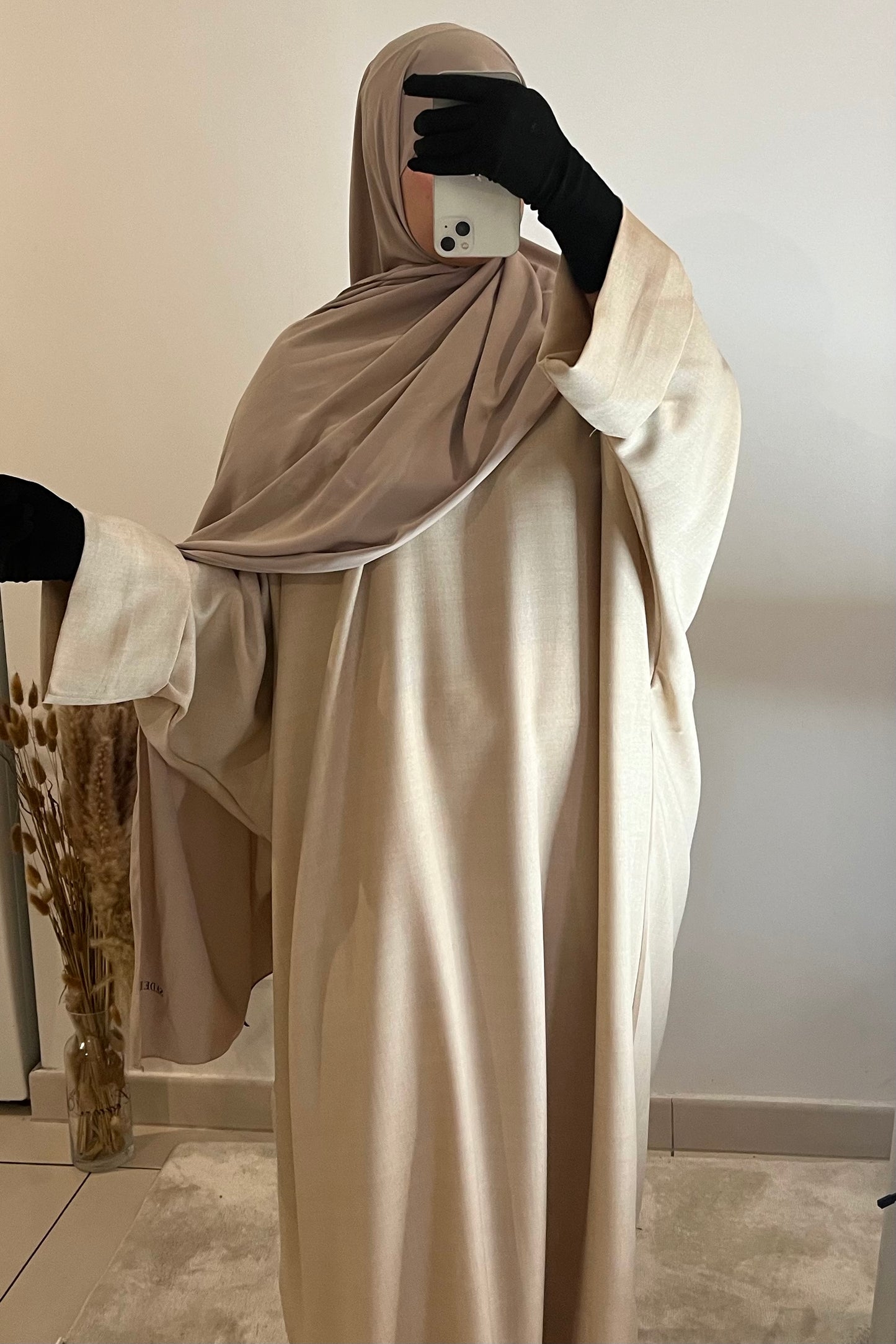 Abaya Aïcha beige