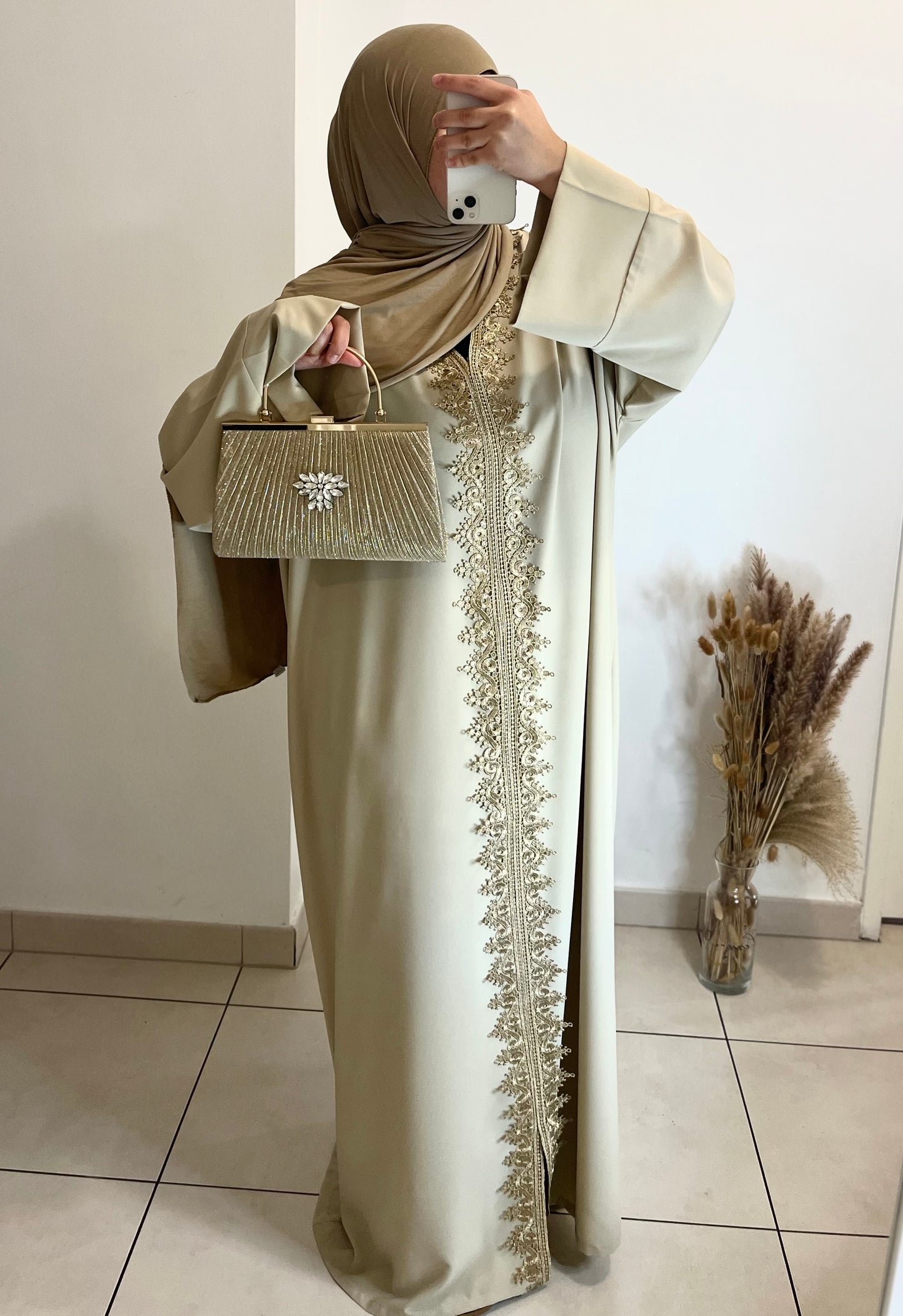 Abaya Sirine BEIGE
