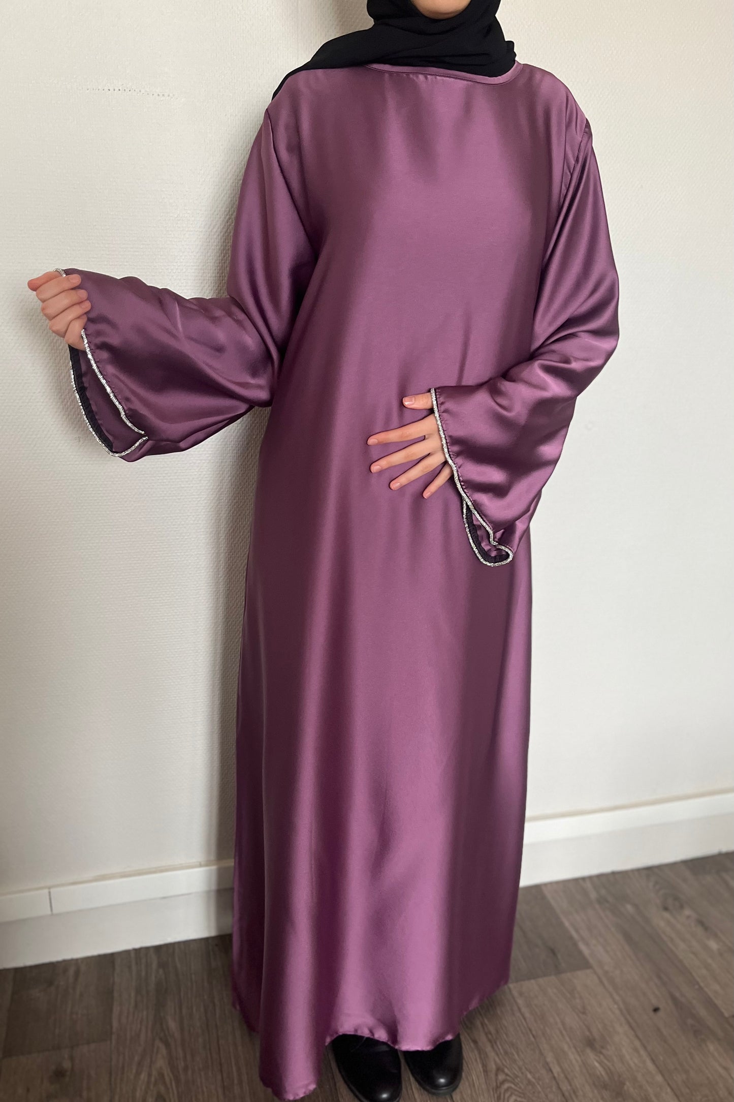 Abaya Satinée Moona