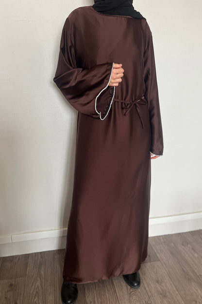 Abaya Satinée Moona