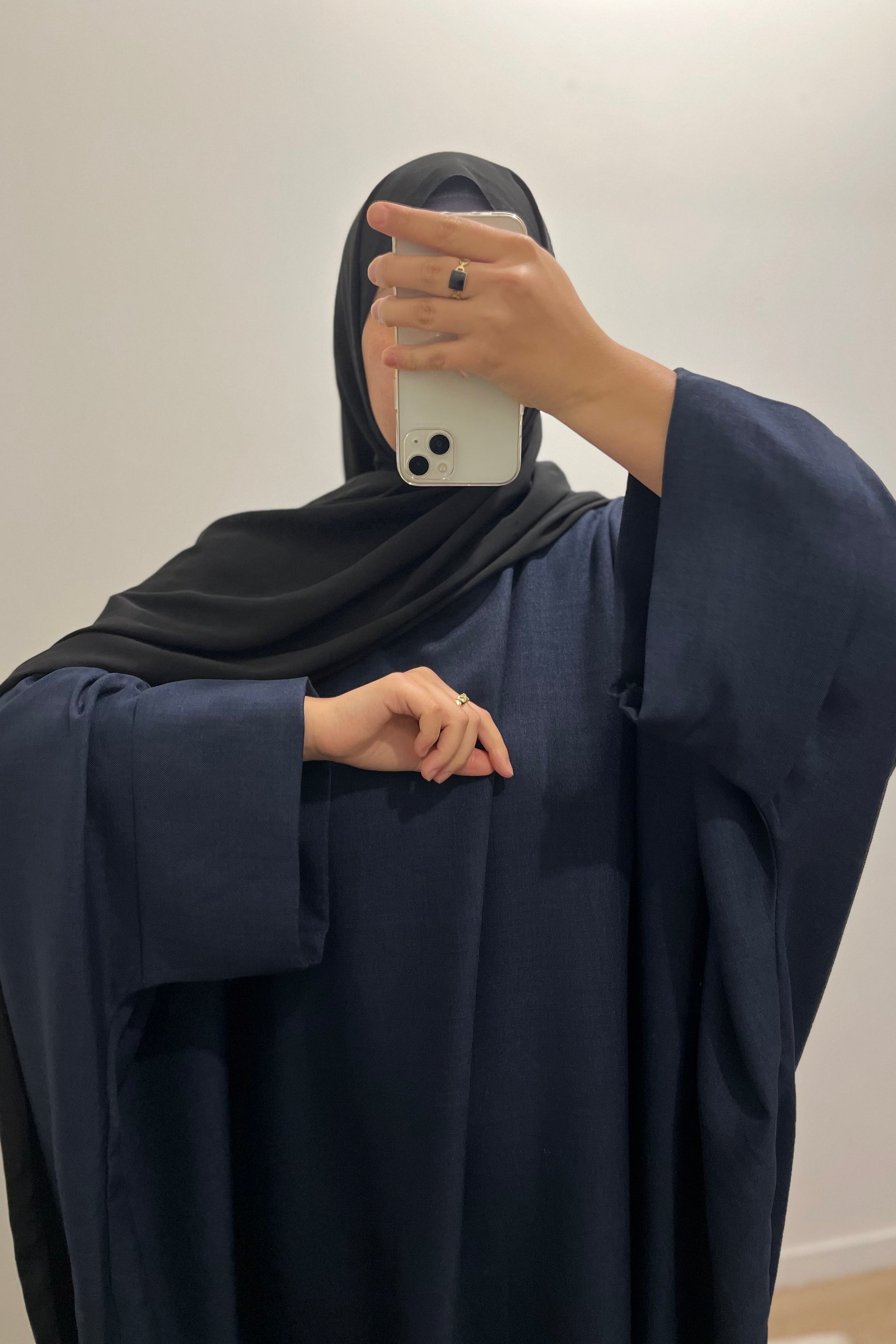 Abaya 2024 bleu marine