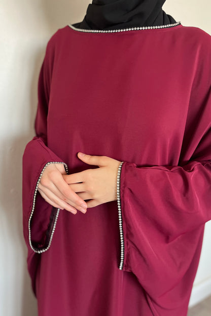 Abaya Camélia